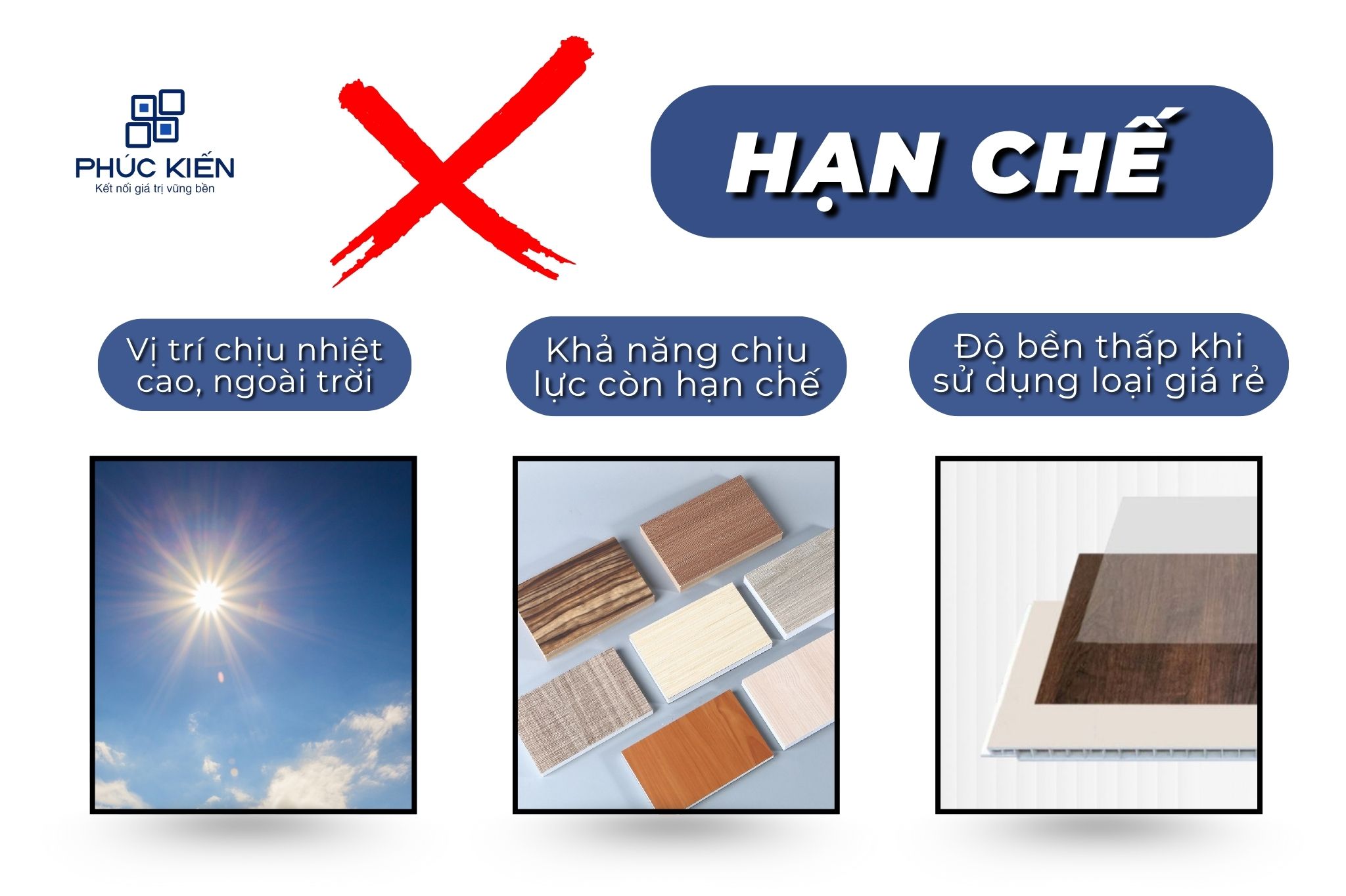 ưu nhược điểm của tấm nhựa ốp tường