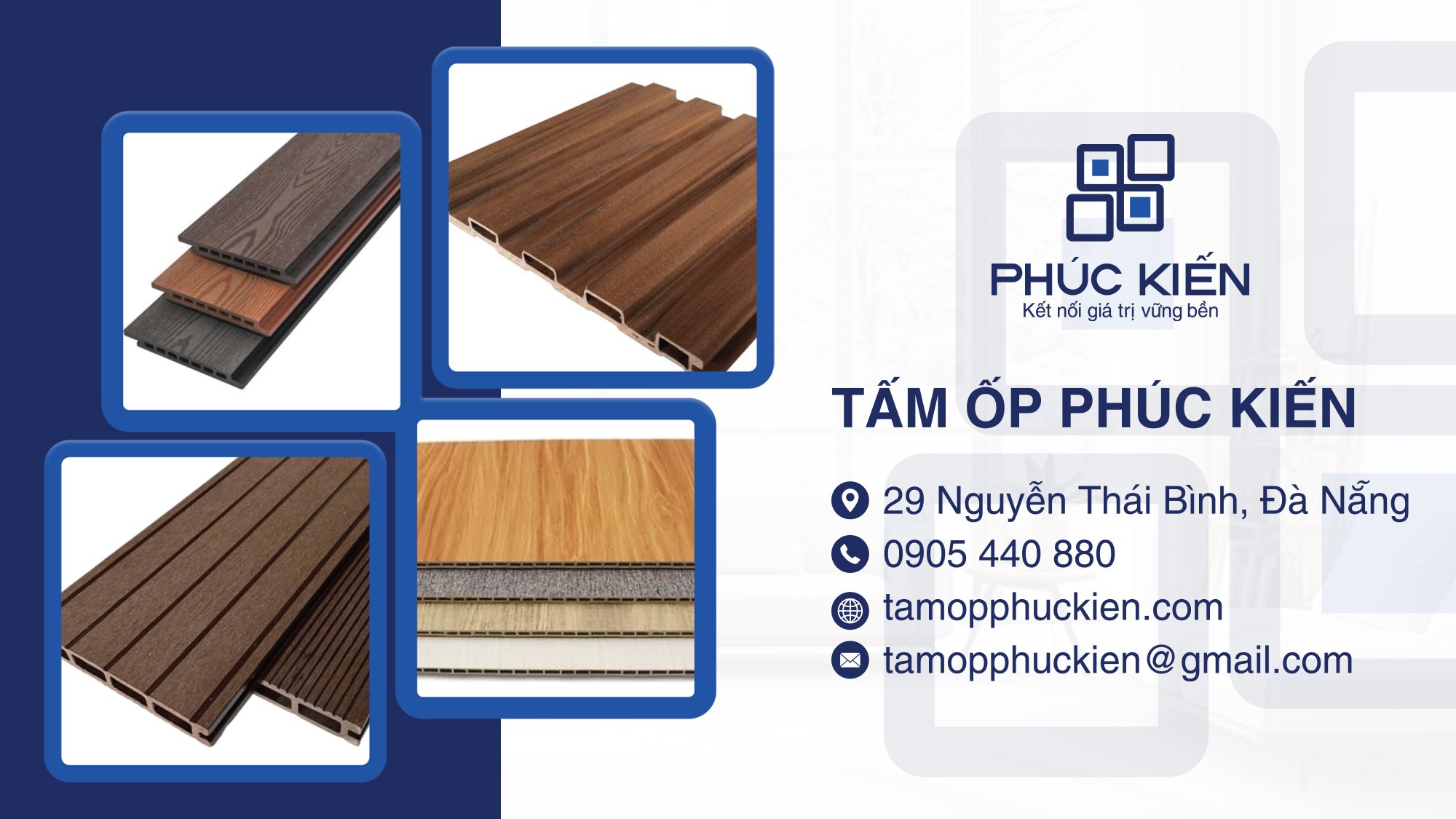 Giá trị của tấm ốp Phúc Kiến