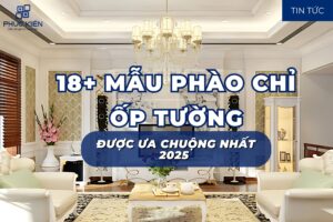 phào chỉ ốp tường