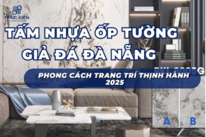tấm nhựa ốp tường giả đá