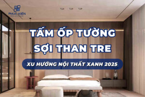 tấm ốp tường sợi than tre